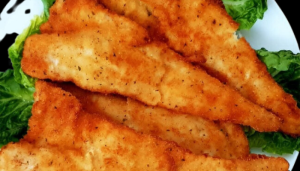 Receita de peixe empanado na air fryer