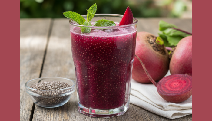 Suco de beterraba com chia: benefícios e como fazer