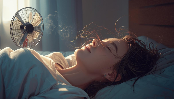 Dormir com ventilador ligado: vale a pena?