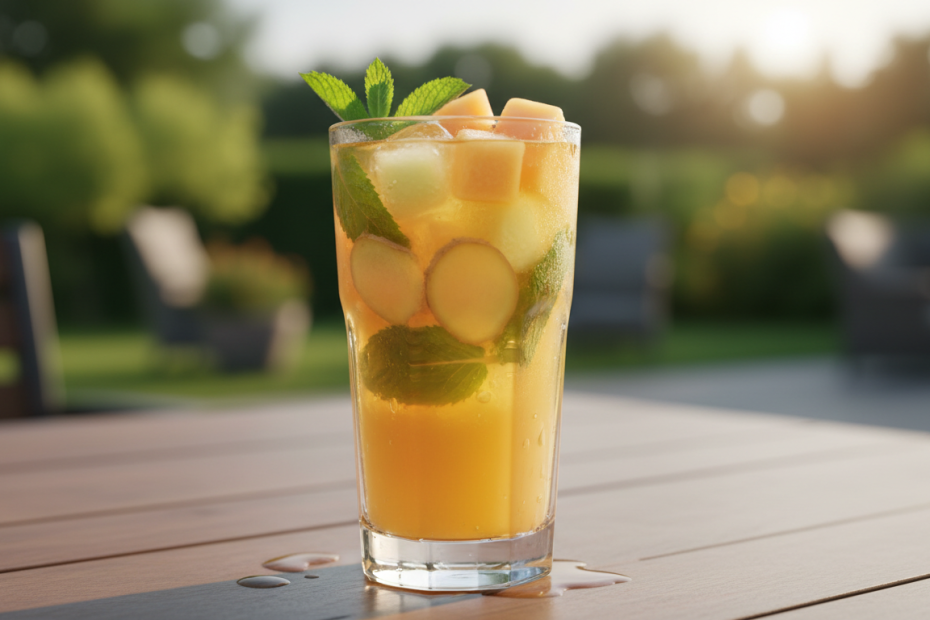 Suco de melão com gengibre: benefícios e como fazer