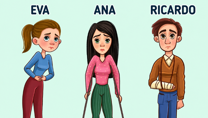 Teste visual: quem está fingindo estar doente?