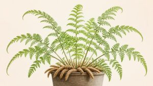 Samambaia pé-de-coelho (Davallia fejeensis)