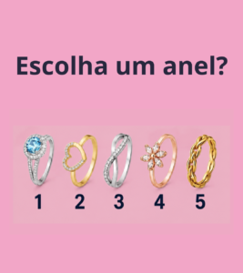 Escolha um anel: o que seu modelo favorito pode revelar sobre seu estilo?